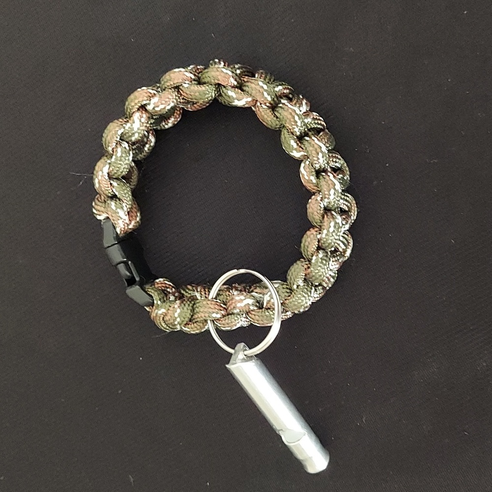 Survival Bracelet and Whistle (NEW)